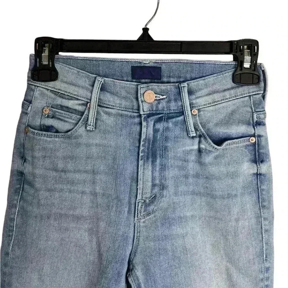 Mother The Mid Rise Dazzler Ankle Fray in Jackpot Size 23 - Picture 3 of 12